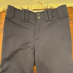 Navy Mizuno Softball Pants